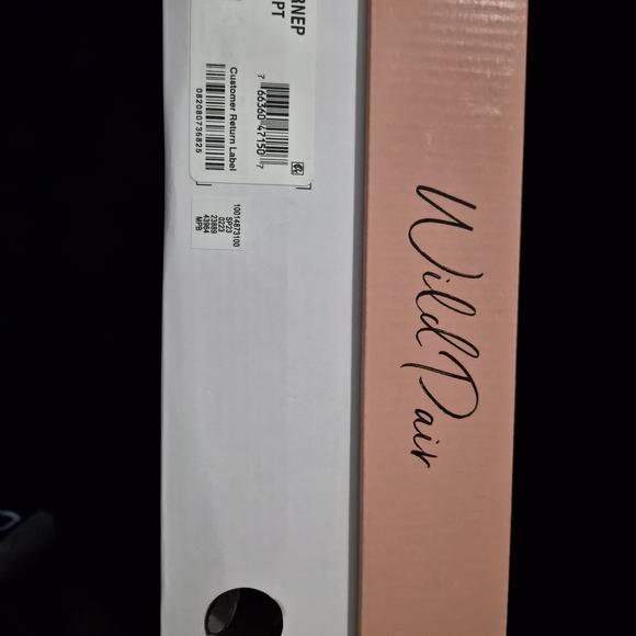 Wild Pair Black Floral Women's Shoes - Picture 12 of 12